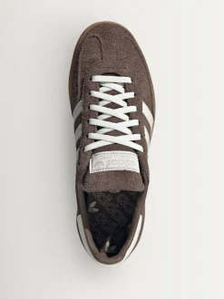 Bruin/wit - adidas Originals Handball Spezial sneakers
