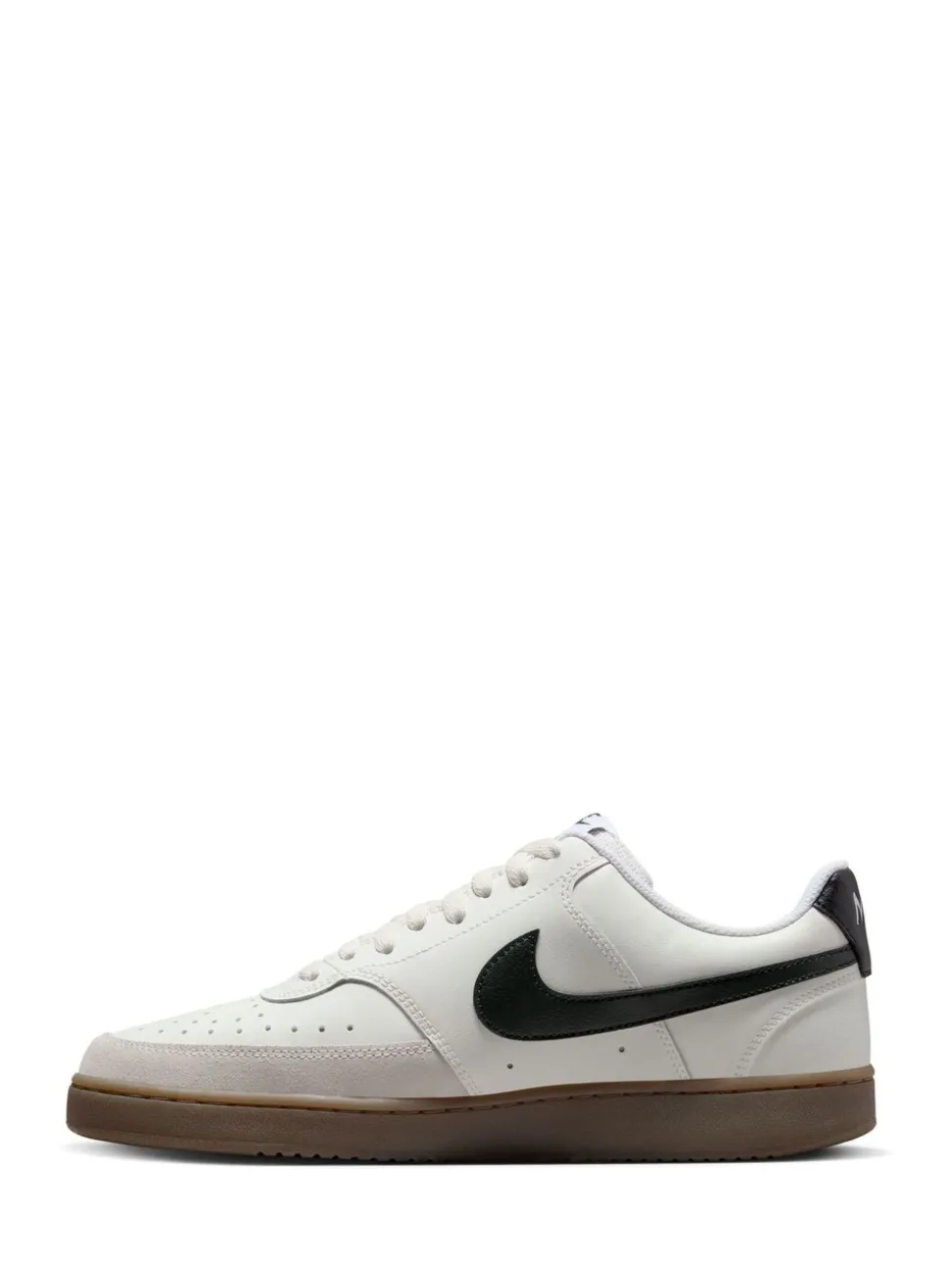 Bruin/wit - Nike Court Vision lage sneakers