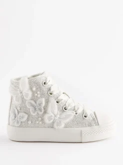 Butterfly Glitter - Hoge sneakers