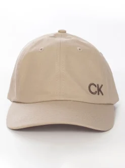 Calvin Klein Golf 100% Cotton Twill Brown Caps