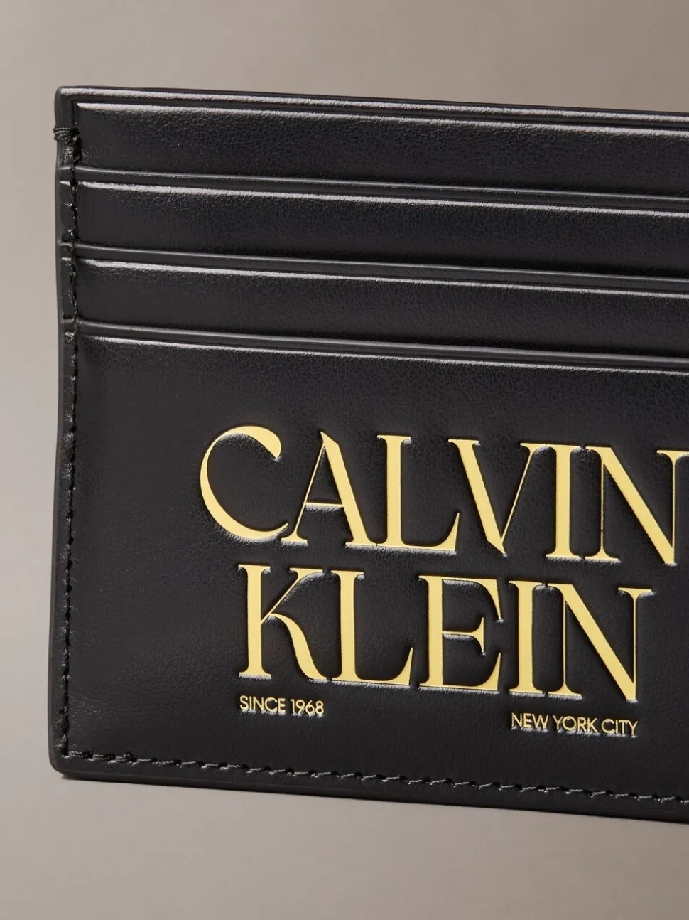 Calvin Klein Logo Graphic Card Case