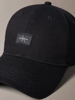 Calvin Klein Monogram Woven Patch Cap