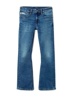 Calvin Klein uitlopende jeans met halfhoge taille