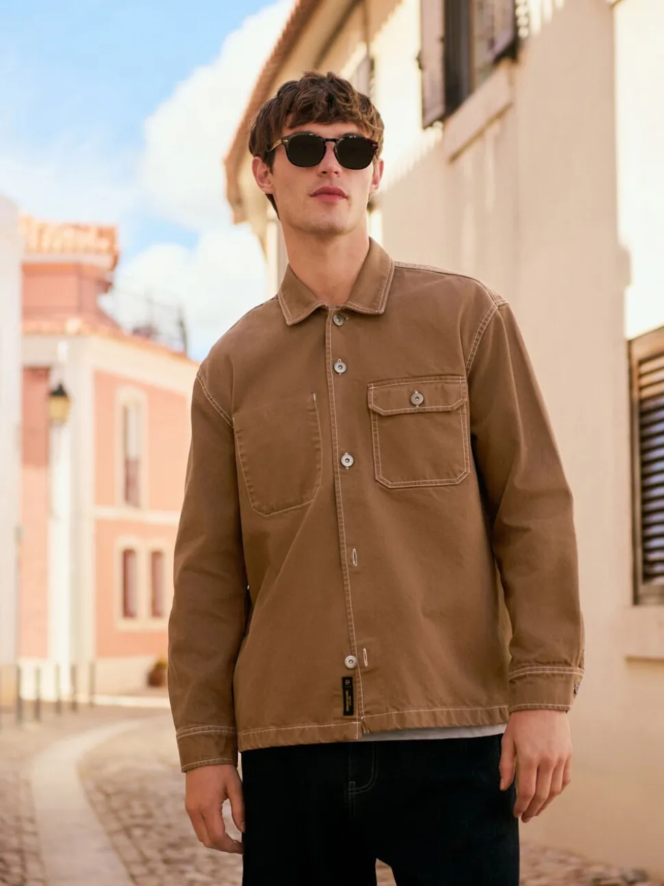Camelbruin - Canvas Shacket Overshirt