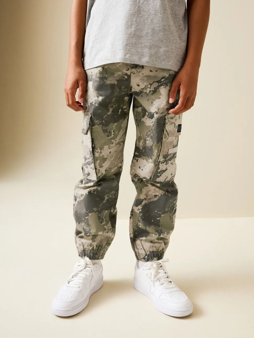 Camo - Cargobroek (3-16 jr)