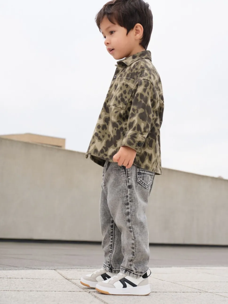 Camouflage - 2PC Camoflauge Overshirt & T-Shirt Set (3mths-7yrs)