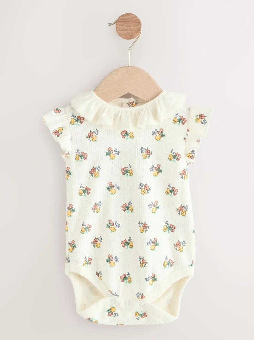 Cath Kidston roze bloemenprint - Babyromper van bedrukte jersey