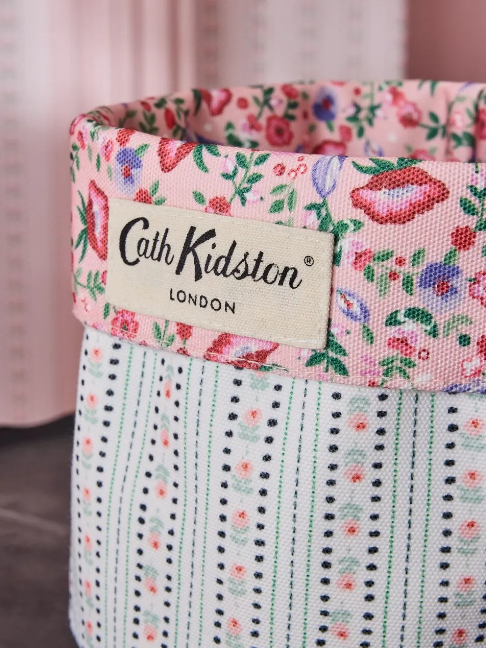 Cath Kidston set van 2 omkeerbare opbergtassen