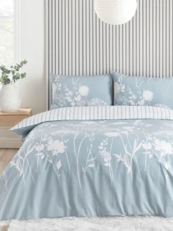 Catherine Lansfield - Meadowsweet omkeerbare dekbedovertrekset met bloemenprint