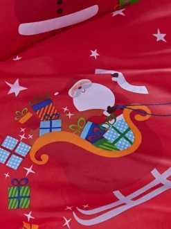 Catherine Lansfield - Santa's Christmas Presents - Set van dekbedovertrek en kussensloop