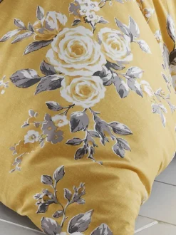 Catherine Lansfield - Set van Canterbury dekbedovertrek en kussensloop met bloemenprint