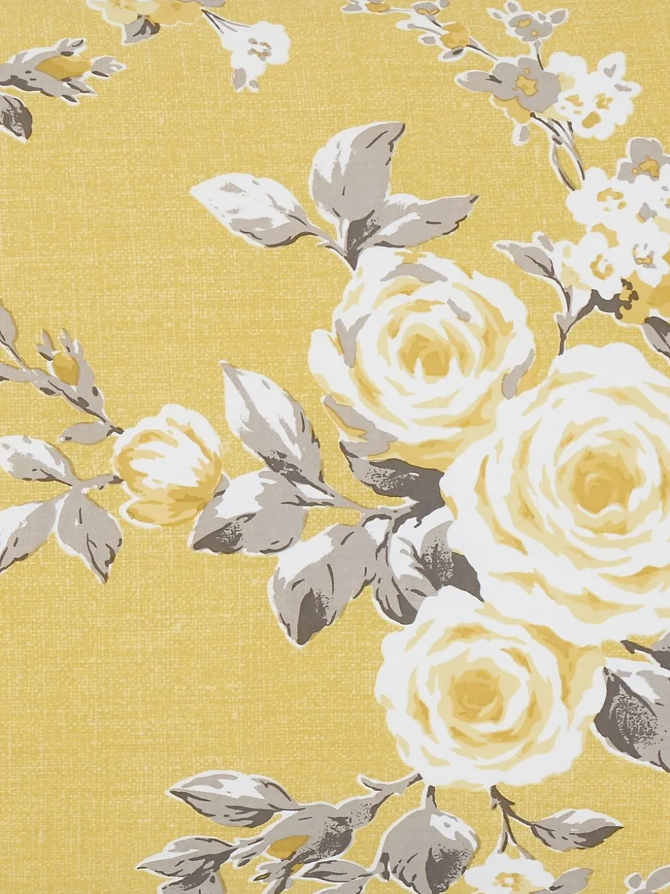 Catherine Lansfield - Set van Canterbury dekbedovertrek en kussensloop met bloemenprint