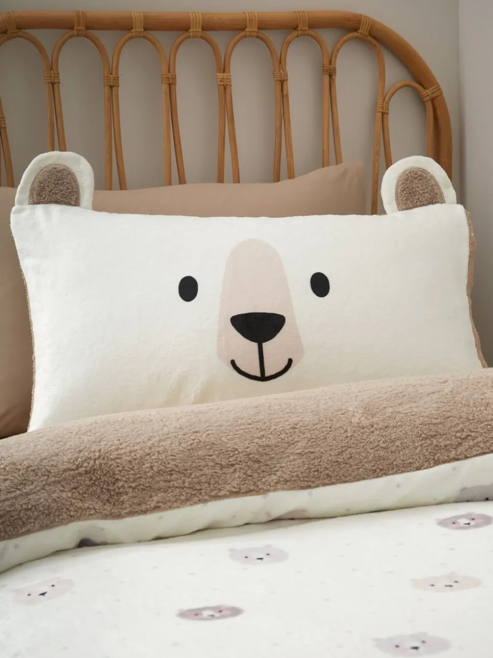 Catherine Lansfield Cosy Bear So Soft Duvet Cover Set