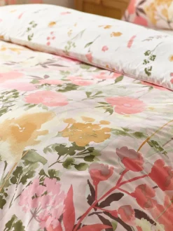 Catherine Lansfield Countryside Floral Reversible Duvet Cover Set
