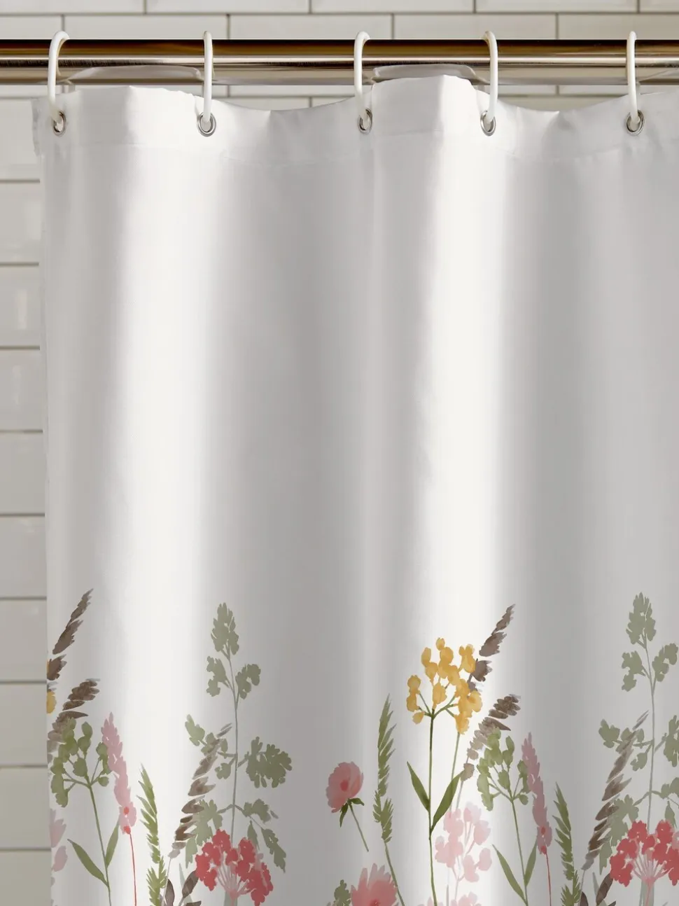 Catherine Lansfield Countryside Floral Shower Curtain