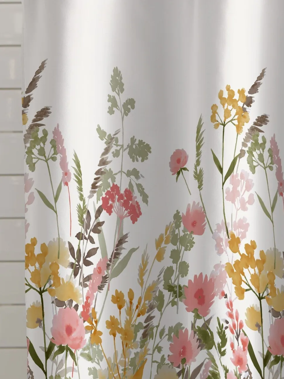 Catherine Lansfield Countryside Floral Shower Curtain