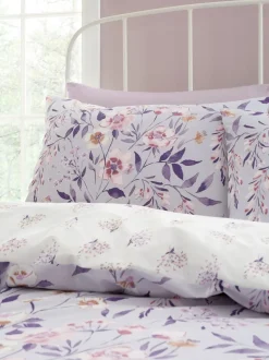 Catherine Lansfield Isadora Floral Reversible Duvet Cover Set