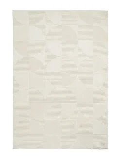 Catherine Lansfield Retro Circles Washable Rug