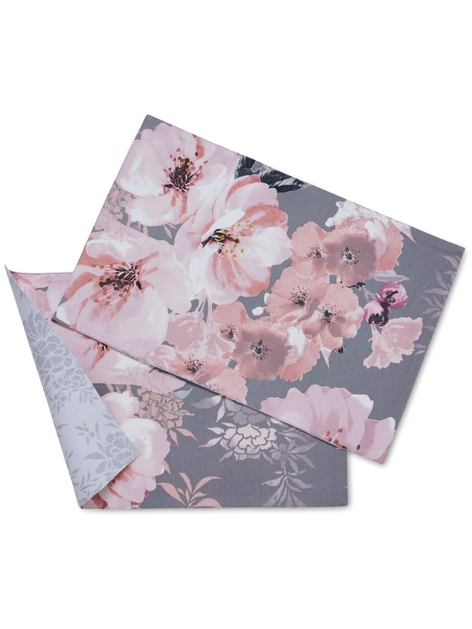 Catherine Lansfield set van 2 afwasbare placemats van 100% katoen met bloemenprint