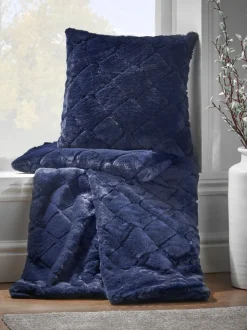 Catherine Lansfield Teddy behaaglijke en zachte geruite bedloper van fleece