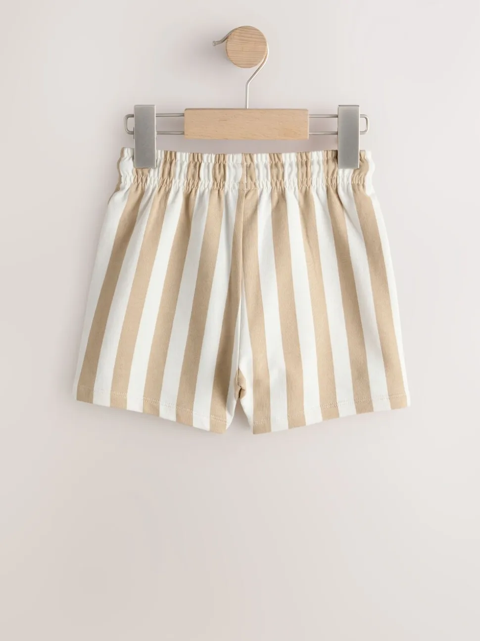 Cement/Ecru Stripe - Jersey short (3 mnd-7 jr)
