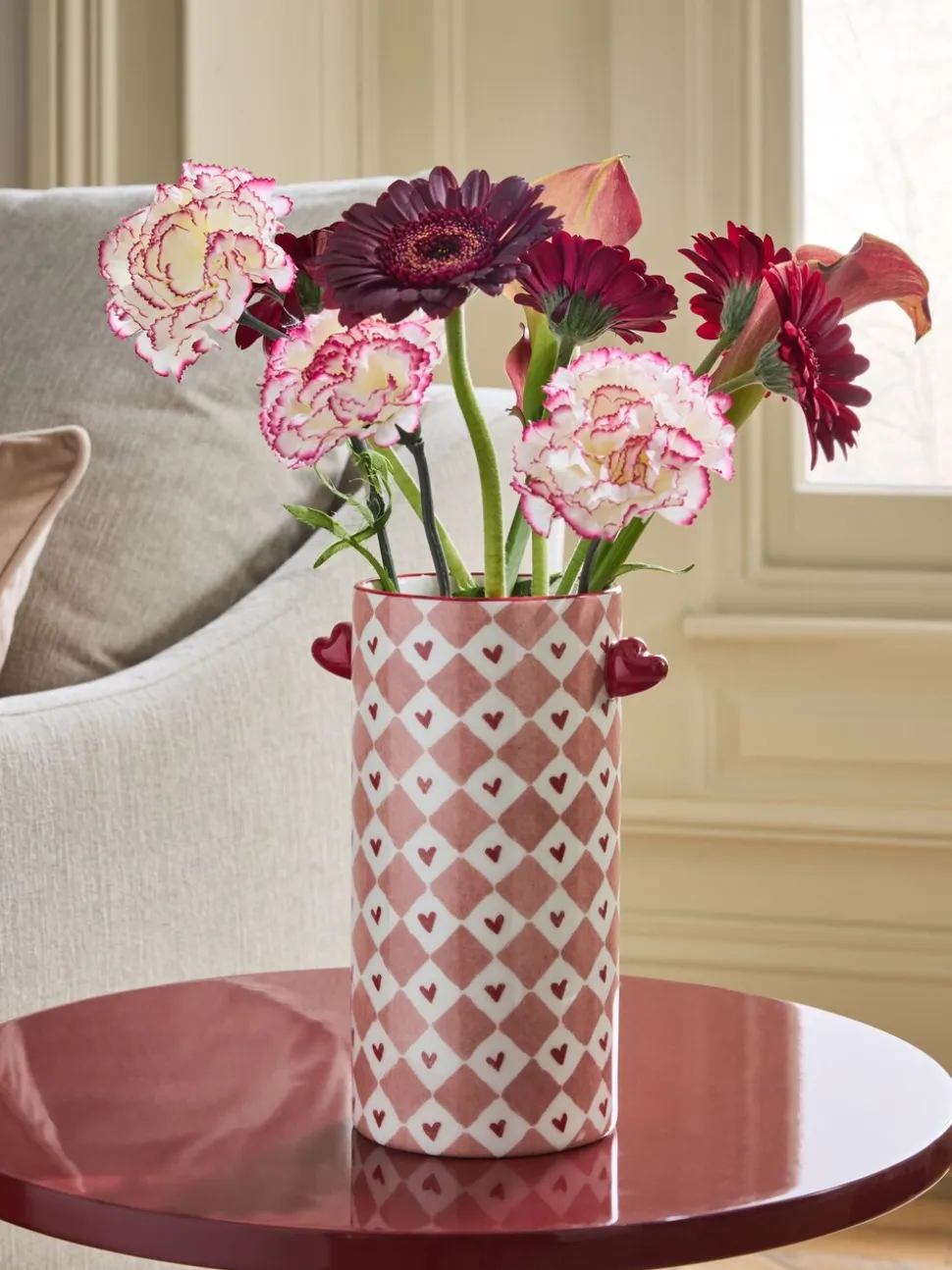 Ceramic Heart Vase