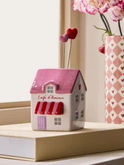 Ceramic Mini House Ornament