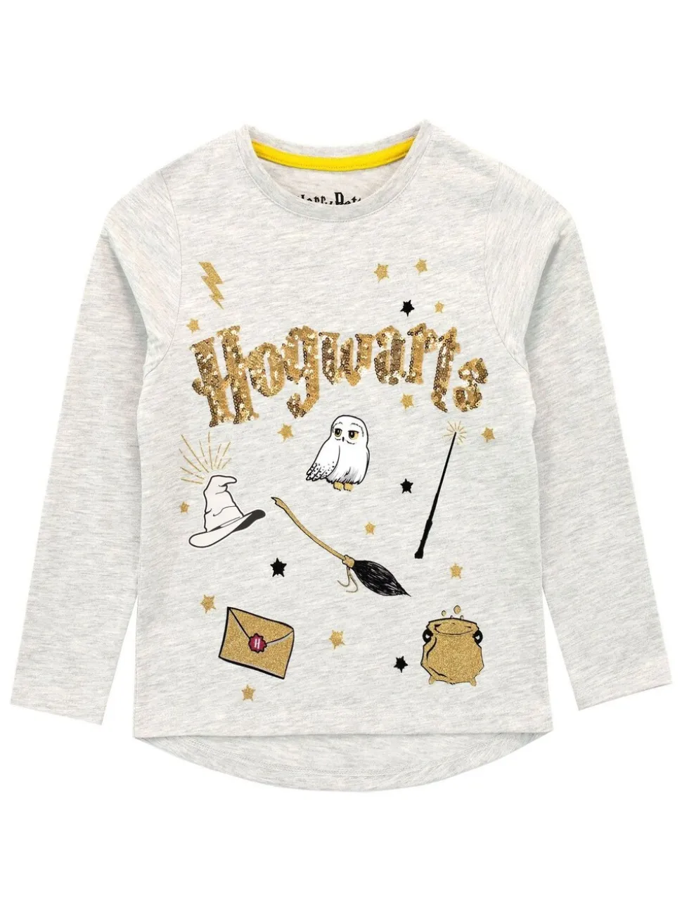 Character - Grijs Harry Potter T-shirt met lange mouwen