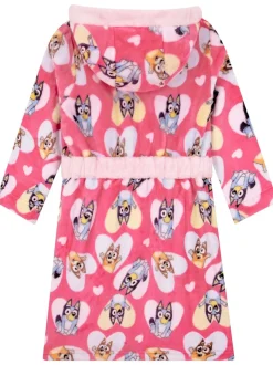 Character Bluey And Bingo Hearts Dressing Gown