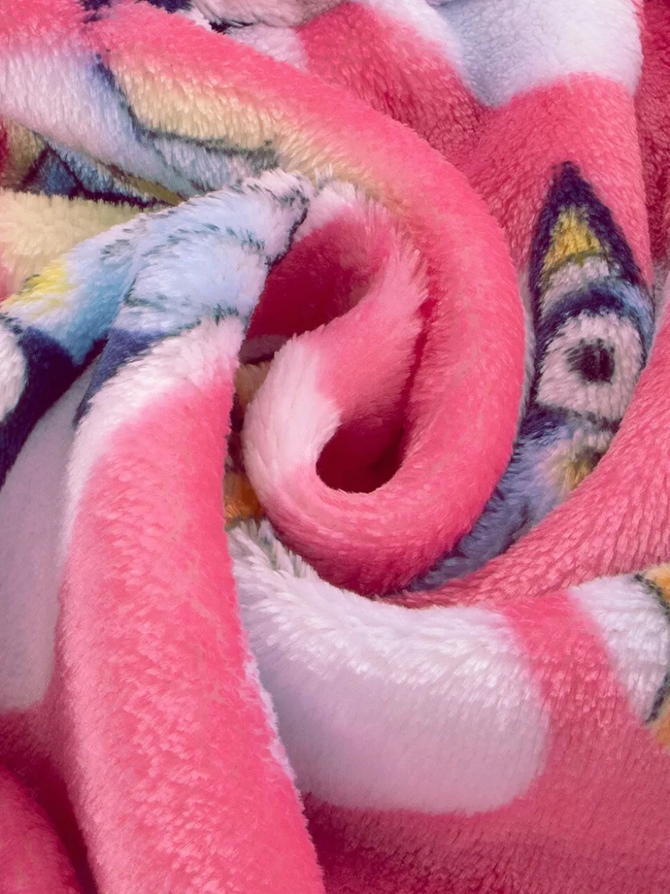Character Bluey And Bingo Hearts Dressing Gown