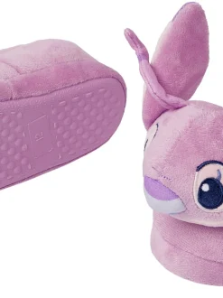 Character Disney Lilo And Stitch Slippers 3D Angel Head
