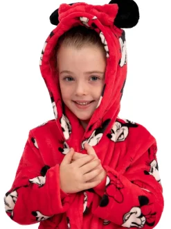 Character Disney Minnie Mouse Dressing 3D Ears And Bow Gown