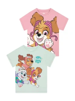 Character Girls PAW Patrol T-Shirts 2 Pack