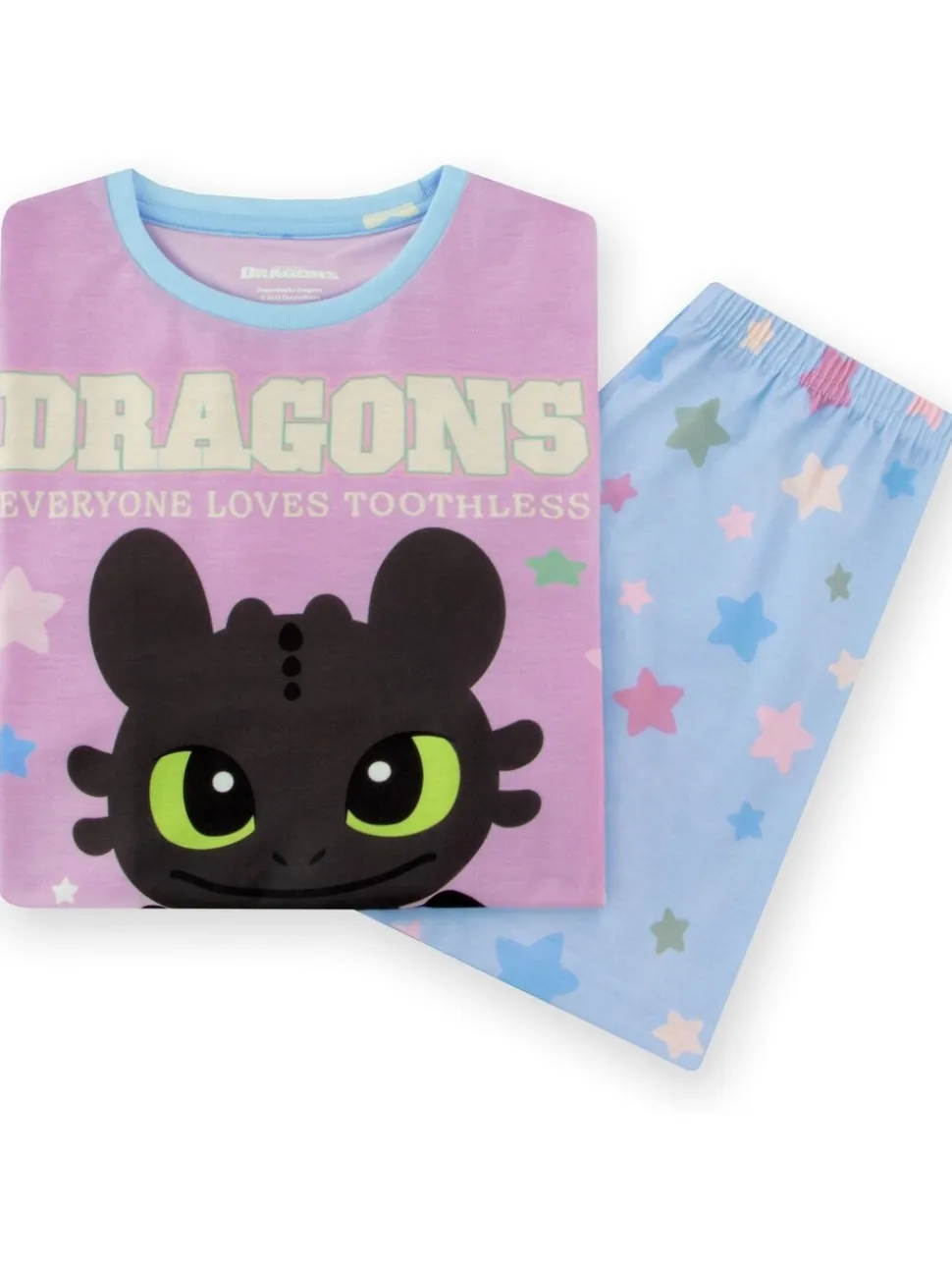 Character How To Train Your Dragon Toothless Short Pyjamas