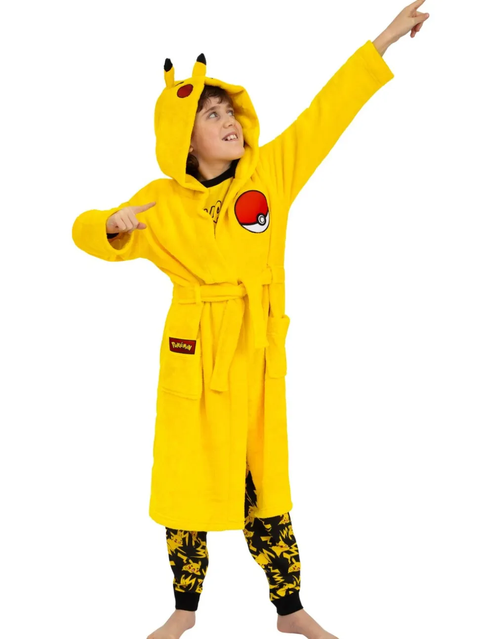 Character Pokemon Pikachu Dressing Gown