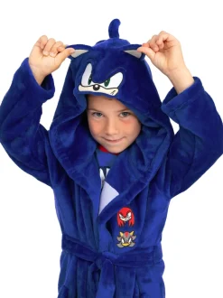 Character Sonic The Hedgehog Boys Dressing Gown