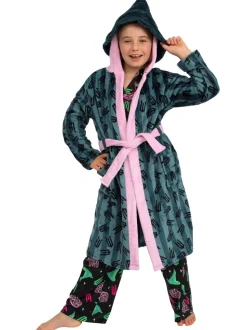 Character Wicked Dressing Gown With Elphaba Witch Hat