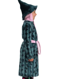Character Wicked Dressing Gown With Elphaba Witch Hat