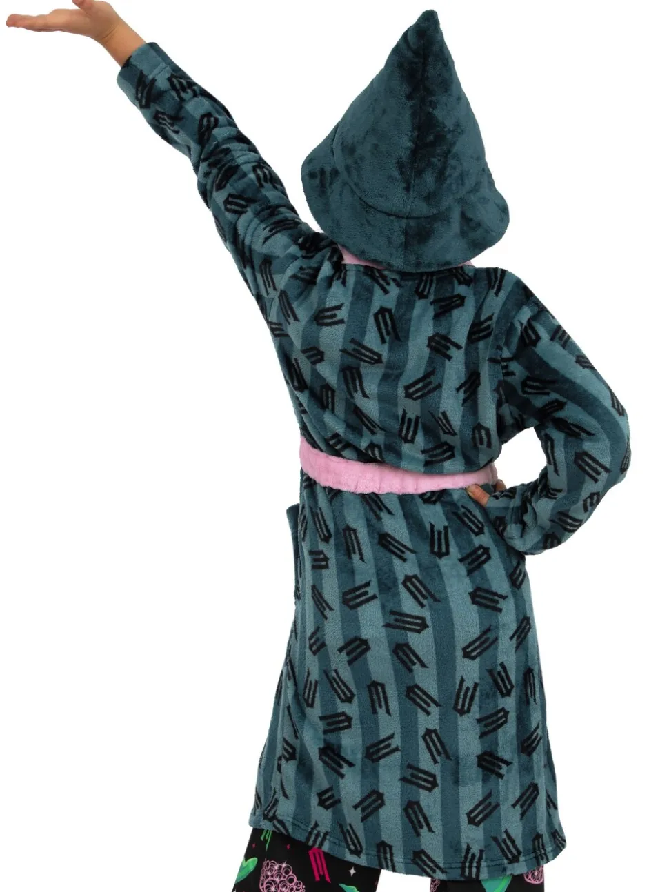 Character Wicked Dressing Gown With Elphaba Witch Hat