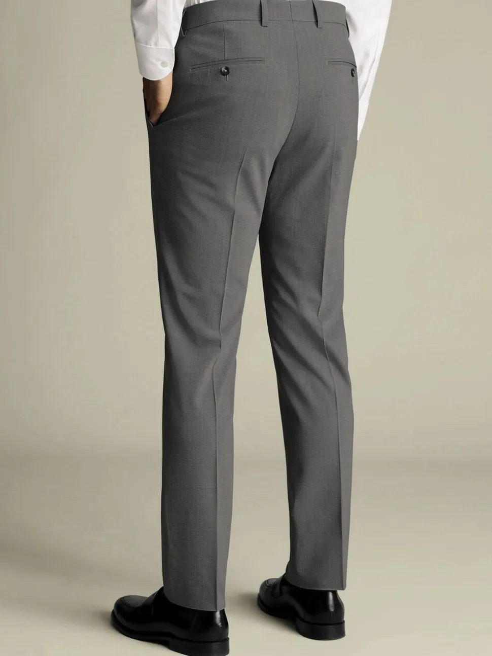 Charles Tyrwhitt - Nette wollen broek