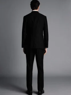 Charles Tyrwhitt - Slim-fit dinerkostuum met reverskraag: colbert