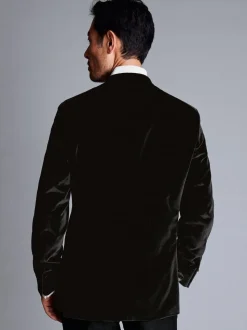 Charles Tyrwhitt Italiaans jasje van 100% katoen met klassieke pasvorm
