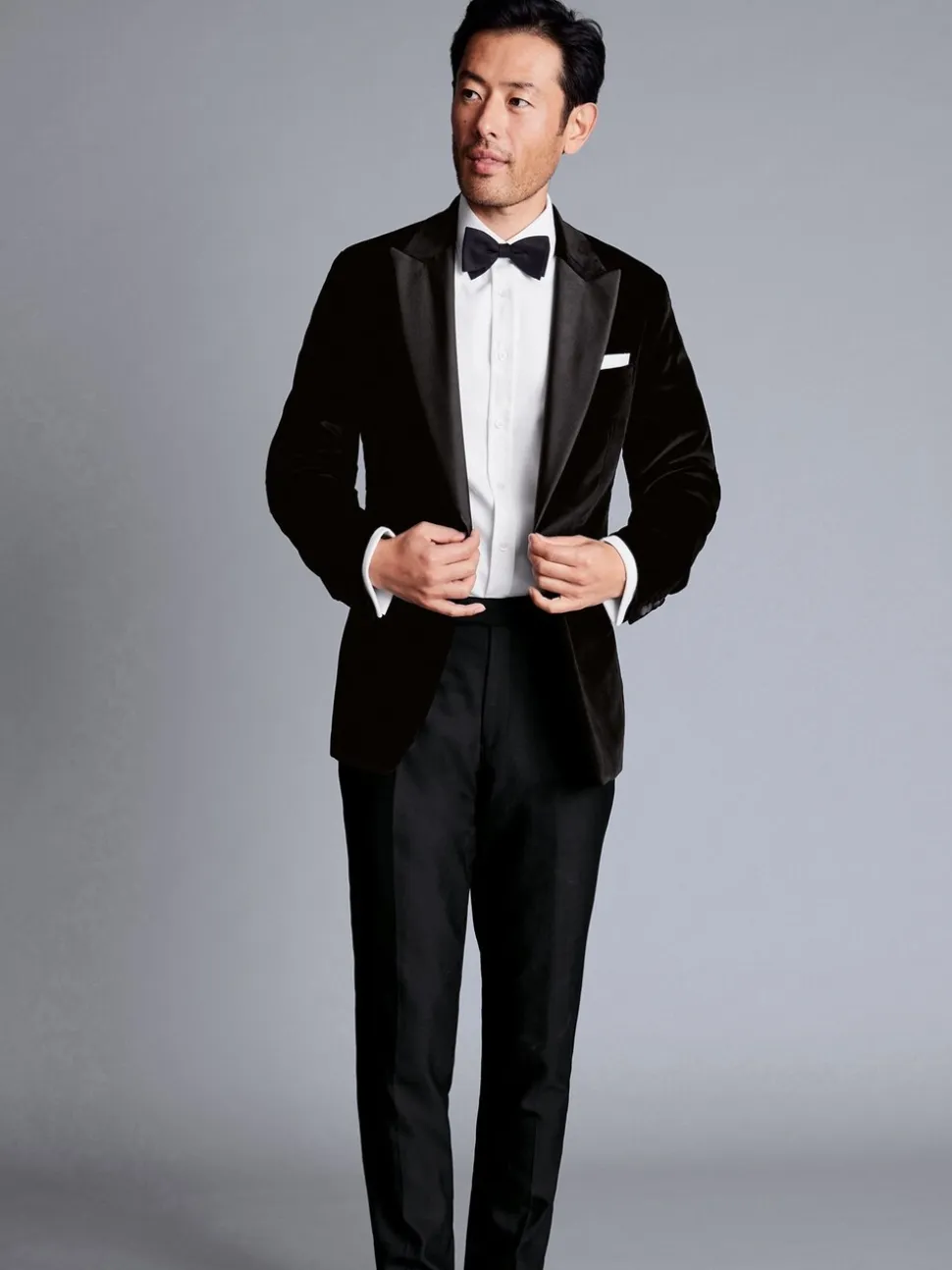 Charles Tyrwhitt Italiaans jasje van 100% katoen met klassieke pasvorm