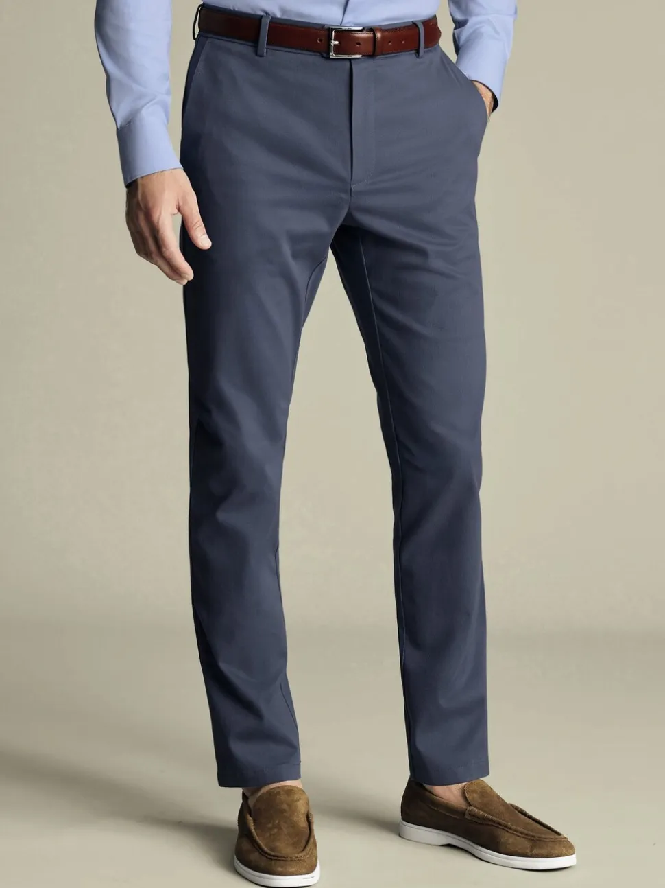Charles Tyrwhitt Slim Fit Smart Casual Chino Trousers