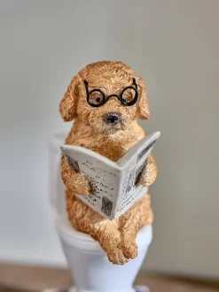 Charlie The Cockapoo Bathroom Toilet Ornament