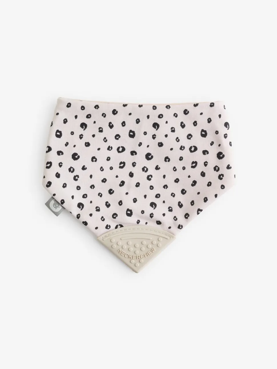 Cheeky Chompers tandjes dribbelen luipaardprint regenbogen en sterren bruine slabbetjes 3 Pack