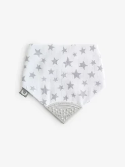 Cheeky Chompers tandjes dribbelen luipaardprint regenbogen en sterren bruine slabbetjes 3 Pack