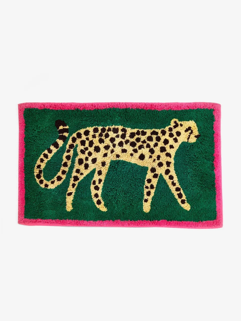 Cheetah dierenprint mat