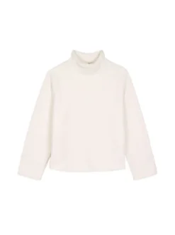 Chelsea Peers Borg Fleece High Neck Sweatshirt