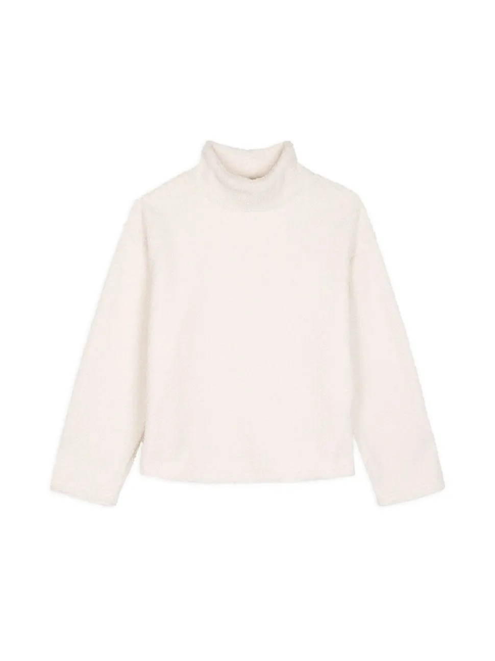 Chelsea Peers Borg Fleece High Neck Sweatshirt